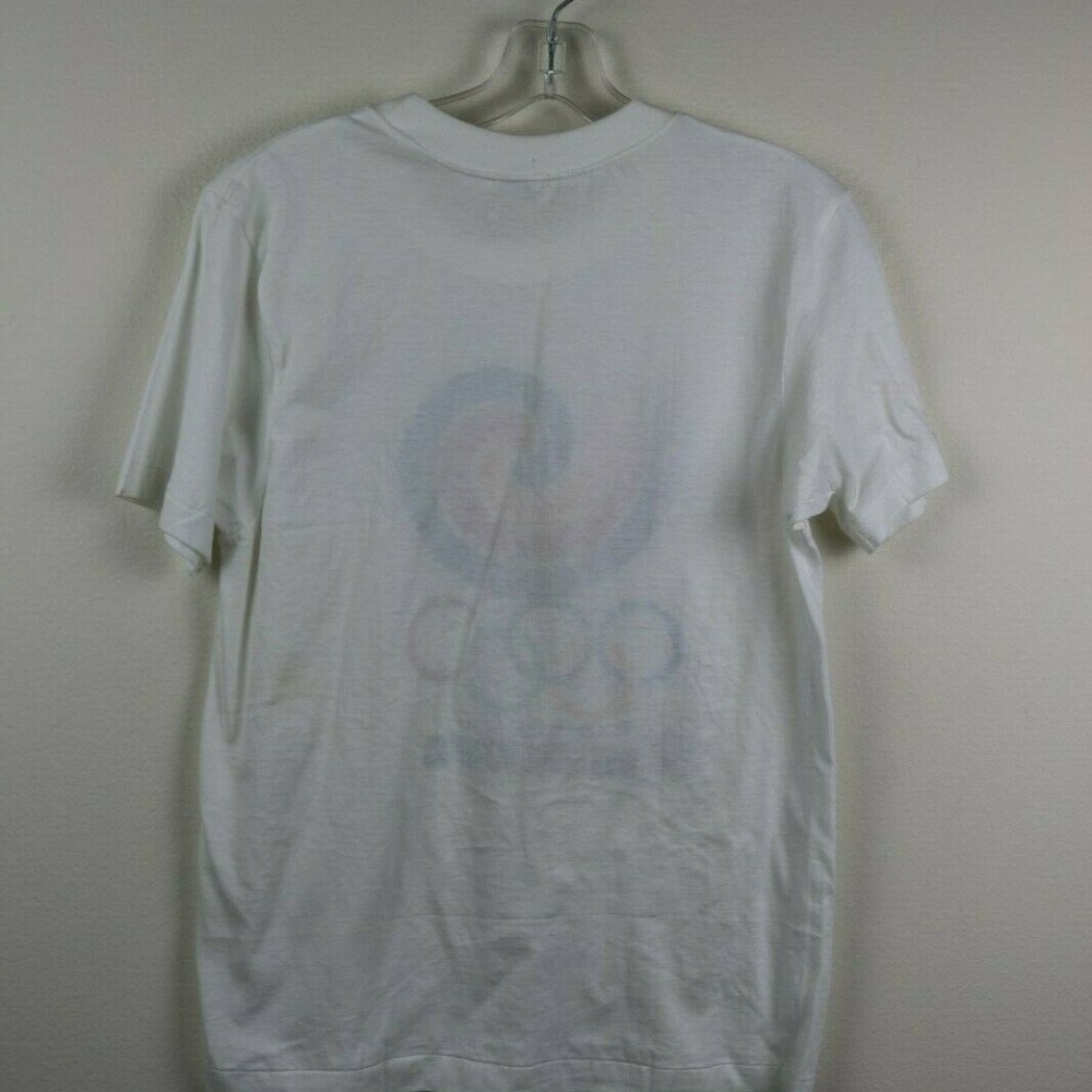 Vintage Olympics Mens Shirt 1988 Seoul Korea Small - Picture 6 of 7